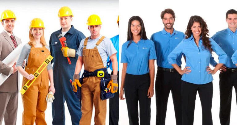 Diferencias entre uniformes industriales y empresariales